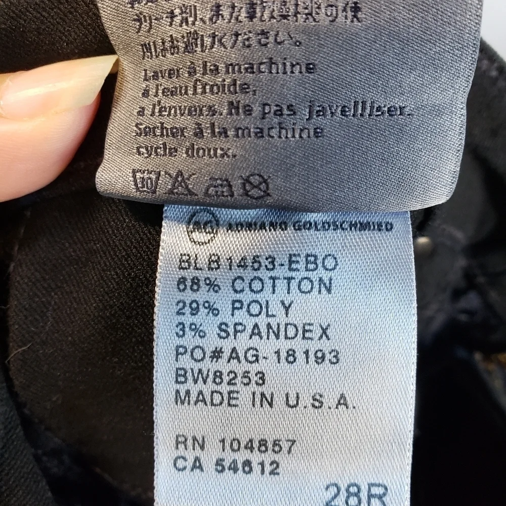 Adriano Goldschmied the Ally Colorblock Jean Legging Size 28R